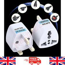 Universal Plug Adapter EU US UK AU CN To UK Type G Travel Socket Plug Converter