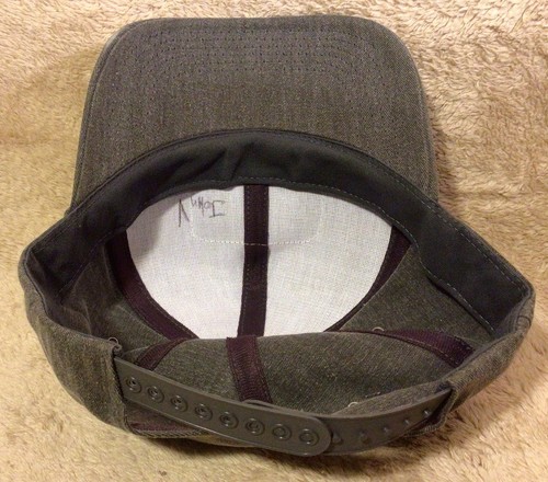 Starr Parts & Equipment Grey Hat w/Black & Gold Embroidered Patch - Very Nice! - Picture 4 of 6