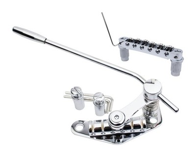 Guyker Guitar Bridge Stop Bar Tailpiece Tremolo TM85 and GM005 Tune-O-Matic R...