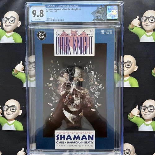 Batman Legends Dark Knight #4~CGC 9.8~🏷️Custom🏷️~🔥HIGHEST GRADE🔥TOP POP🔥
