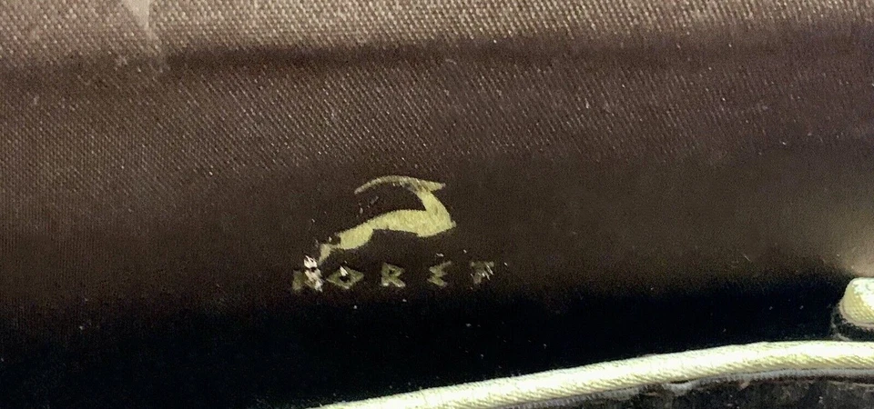 1960 Koret Tresor Brown Satin Evening Envelope Purse Handbag Spain Macrame Strap - Image 3 of 4