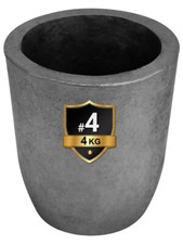 Clay Graphite Crucible 0.5kg-14kg for Metal Melting Gold/Silver, Metals