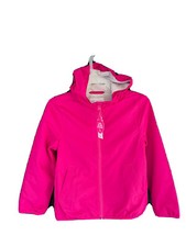 The Children's Place Girls Aurora Pink Windbreaker Jacket Size 5/6 