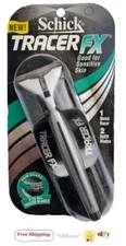 Schick FX Tracer Razor blade Refill shaver Cartridges Metal Handle fit Performer