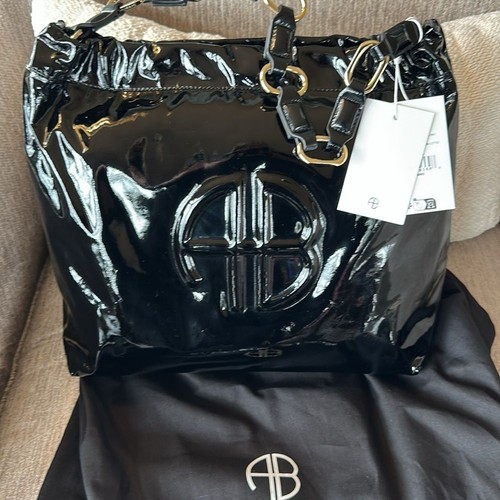Anine Bing Kate black Kate shoulder bag. NWT - Picture 6 of 12