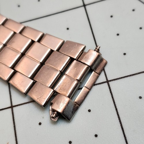 VINTAGE SEIKO STAINLESS STEEL 20mm WATCH BAND BRACELET - Picture 3 of 10