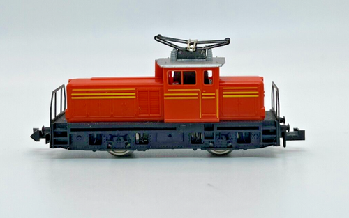 N Scale Minitrix 51 2027 0-4-0 Orange Locomotive Original Box - Picture 3 of 9