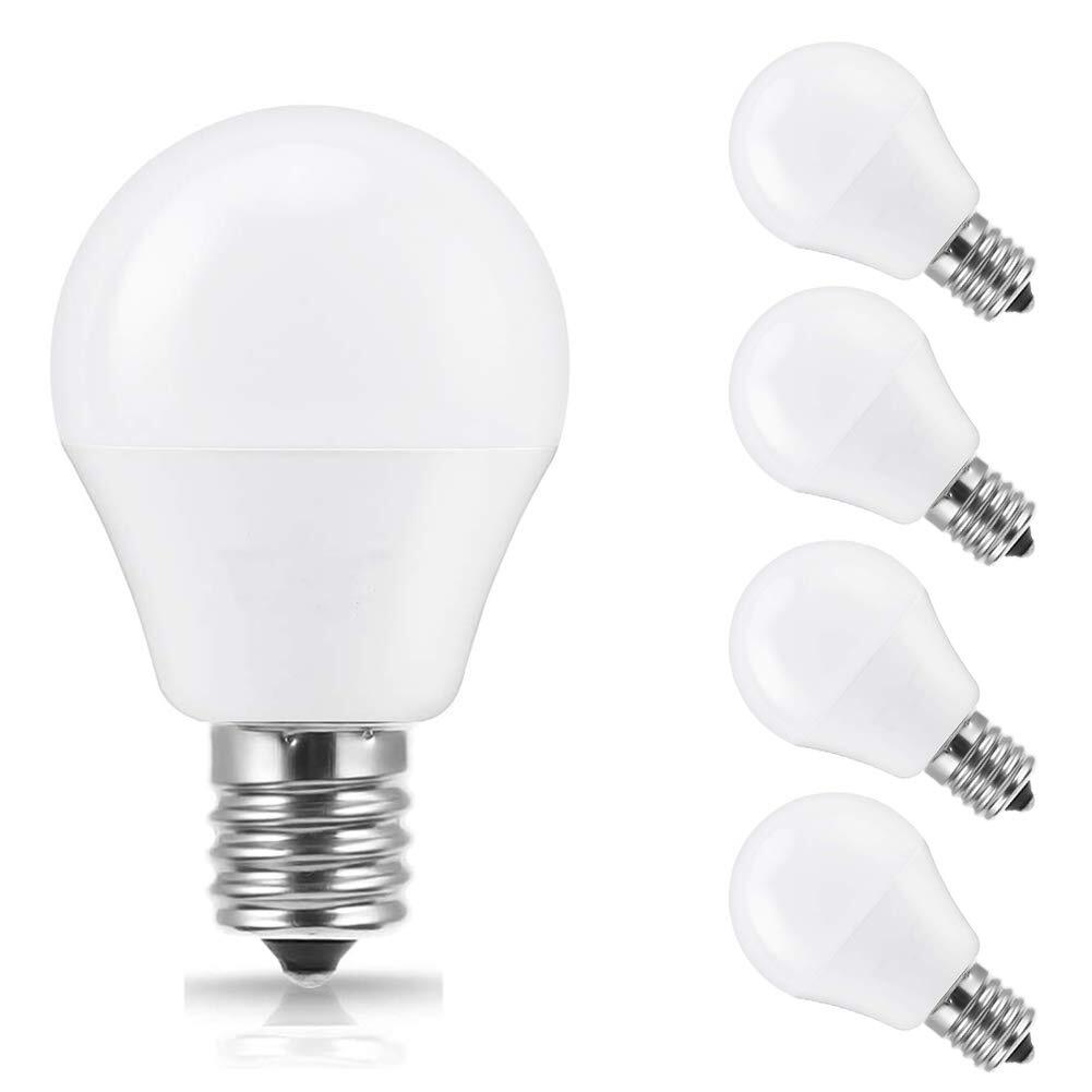 E17 LED Bulb,5W 50W Equivalent, Daylight White 6000K, G14 LED Bulbs E17 Inter...