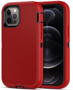For-iPhone-12-Pro-Max-Hybrid-Kickstand-Cover-Heavy-Duty-Armor-Case-Belt-Clip