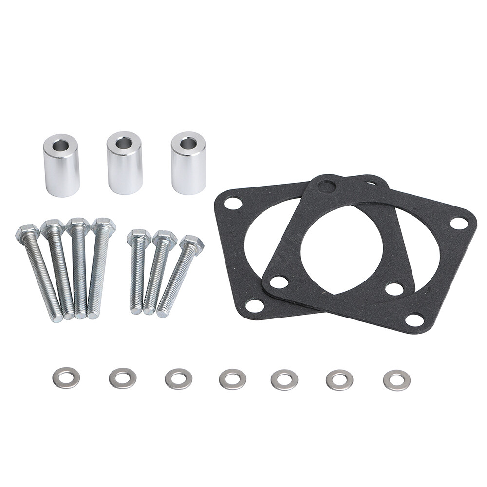Aluminum Throttle Body Spacer For 9106 Jeep Wrangler TJ YJ LJ Cherokee