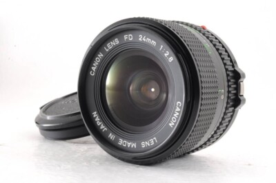 Canon New FD NFD 24mm f/2.8 MF Wide Angle Lens with Canon