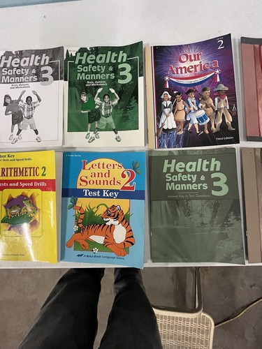 A Beka Lot Of 15, Tests Quizzes, Map Study Skills, Answer Key Grade 2, 3 Etc 106 - Picture 4 of 5