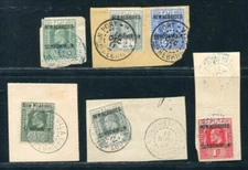 NEW HEBRIDES KING EDWARD 7TH FINE USED ON PIECES