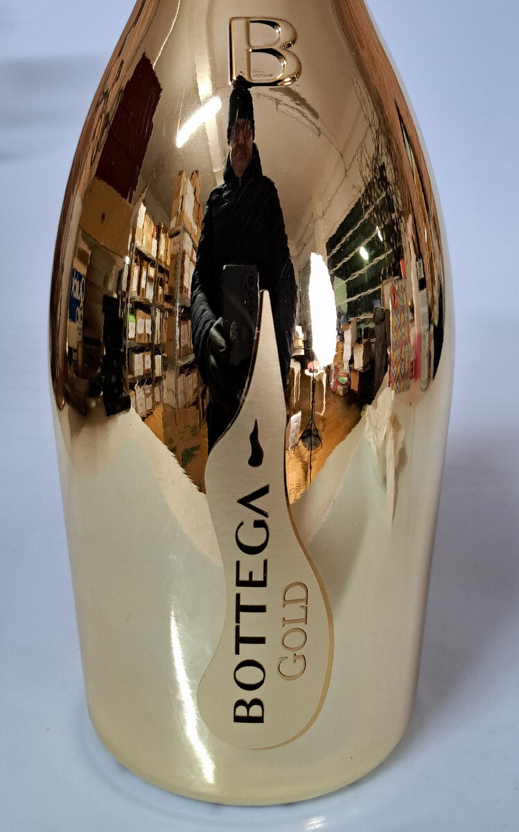 Prosecco vino spumante Bottega Gold - Il vino dei poeti Gold - Product of Italy