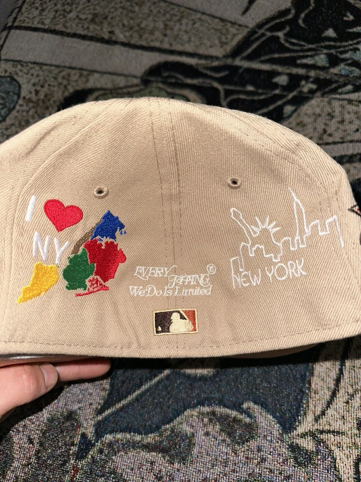 Lord Fubu EWDIL New York Yankees Size 7 1/2 - Image 2 of 4