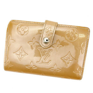 Louis Vuitton Wallet Purse Coin Purse Vernis Beige Woman Authentic Used L1415 Ebay