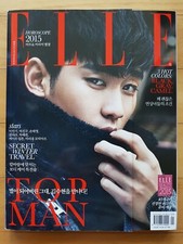 KIM SOO HYUN (+Bromide)  Yeo Jin Goo--Whole Magazine/ELLE Korea/ Jan. 2015 RARE