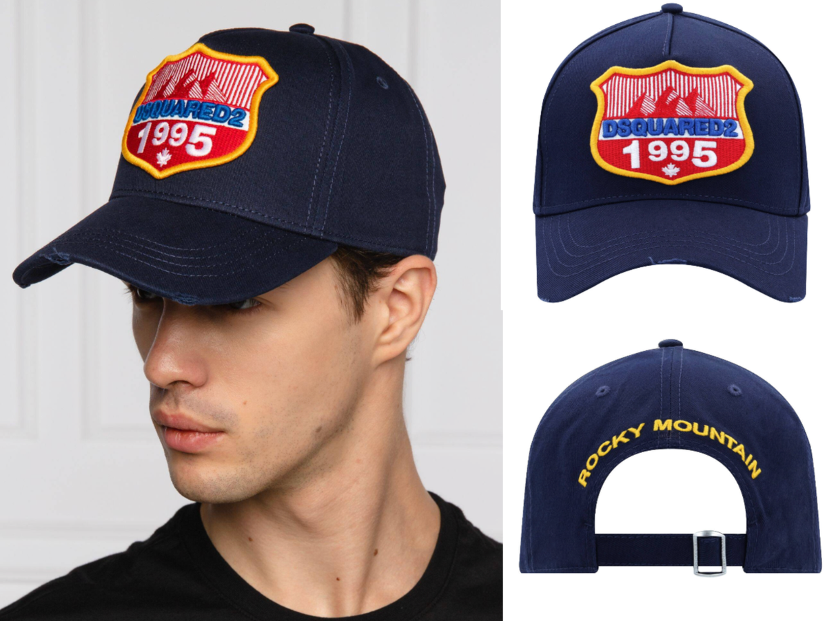 Dsquared2 Rocky Mountain Icon Baseballcap Kappe Basebalkappe