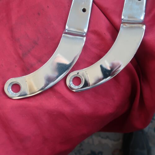 NOS 1968-1978 Chevrolet Corvette C3 Seat Back Hinges Left & Right Side OEM Parts - Foto 3 di 6