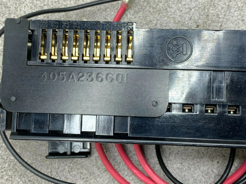 NUEVO SIN CAJA CONECTOR BLOQUE DE TERMINALES WESTINGHOUSE 405A236G01 Foto 3 de 4