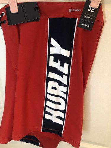 HURLEY PHANTOM FASTLANE ROJO UNIVERSITARIO TALLA 32 HOMBRE BOARD SHORTS - Imagen 3 de 7