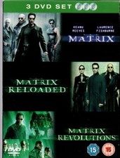 The Matrix / Matrix Reloaded / Matrix Revolutions (triple DVD 2007)