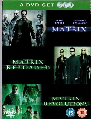 The Matrix / Matrix Reloaded / Matrix Revolutions (triple DVD 2007) - Picture 1 of 1