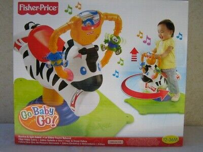 bounce spin zebra fisher price K0317 saltella gira zèbre bounce spin zebra fisher price K0317 saltella gira zèbre
