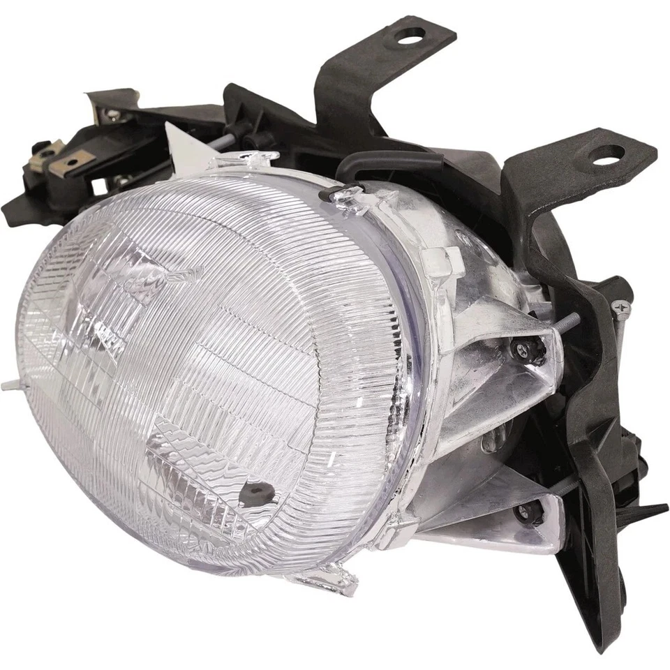 Headlight Set For 95-99 Dodge Neon Plymouth Neon Left & Right Side w/ bulb - Image 4 of 4