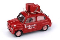 Brumm 1/43 Fiat 600D Sadomasosex Taranto 1960 Statisches Modell Diecast