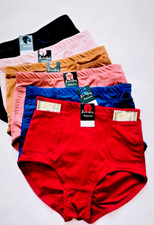 3/6 Pack High Waist Briefs Girdles Panties Tummy Control 2 pocket Travel Plus Sz