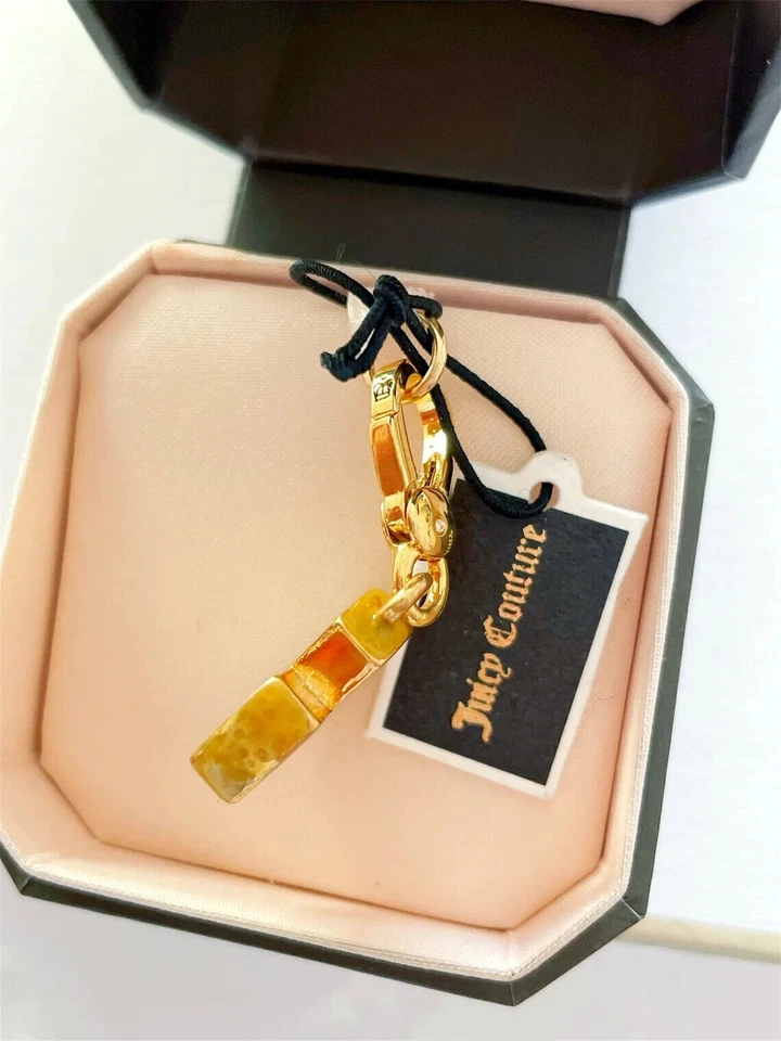 Juicy Couture Pave кристалл лимон ломтик браслет подвеска--очень редкая Summer новый - Изображение 4 из 4