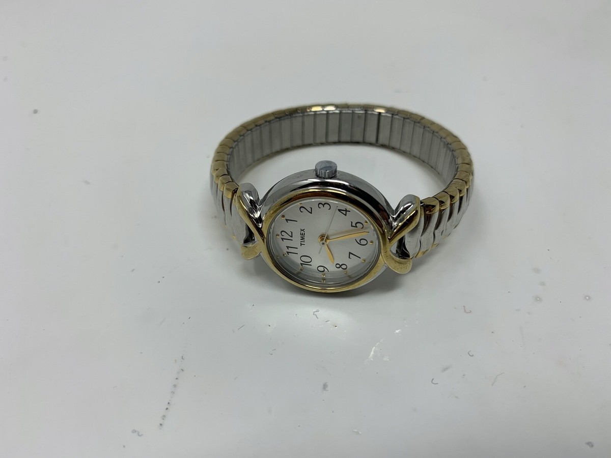 Vintage Ladies Timex Water Resistant Stainless Steel Gold  display picture 1
