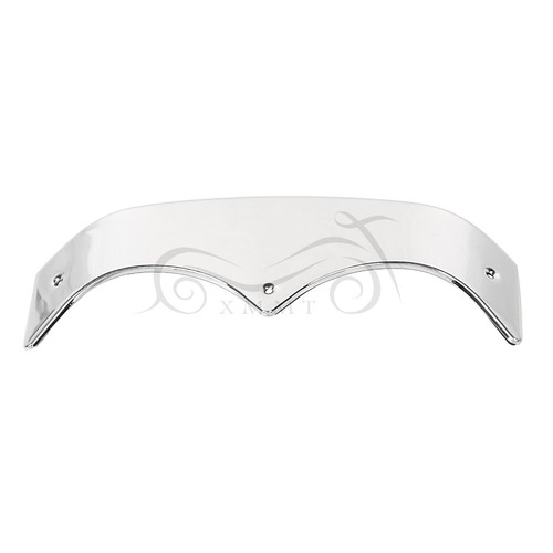 Chrome Smooth Rear Fender Trim Tip For Harley Fat Boy FLSTF 1989-2006 2000 2001 - Picture 13 of 16
