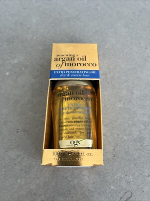 OGX Renewing Argan Oil of Moroccan Extra Penetrating Hair Oil 3.3oz | New