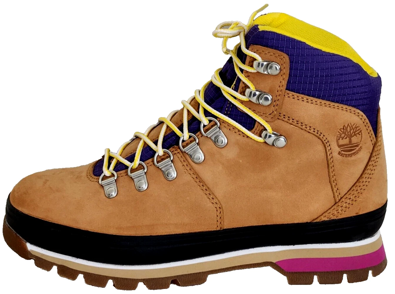 ?TIMBERLAND STIVALI DA PASSEGGIO IMPERMEABILI DONNA EURO HIKER GRANO A2JUF TAGLIA 7 5?NUOVI