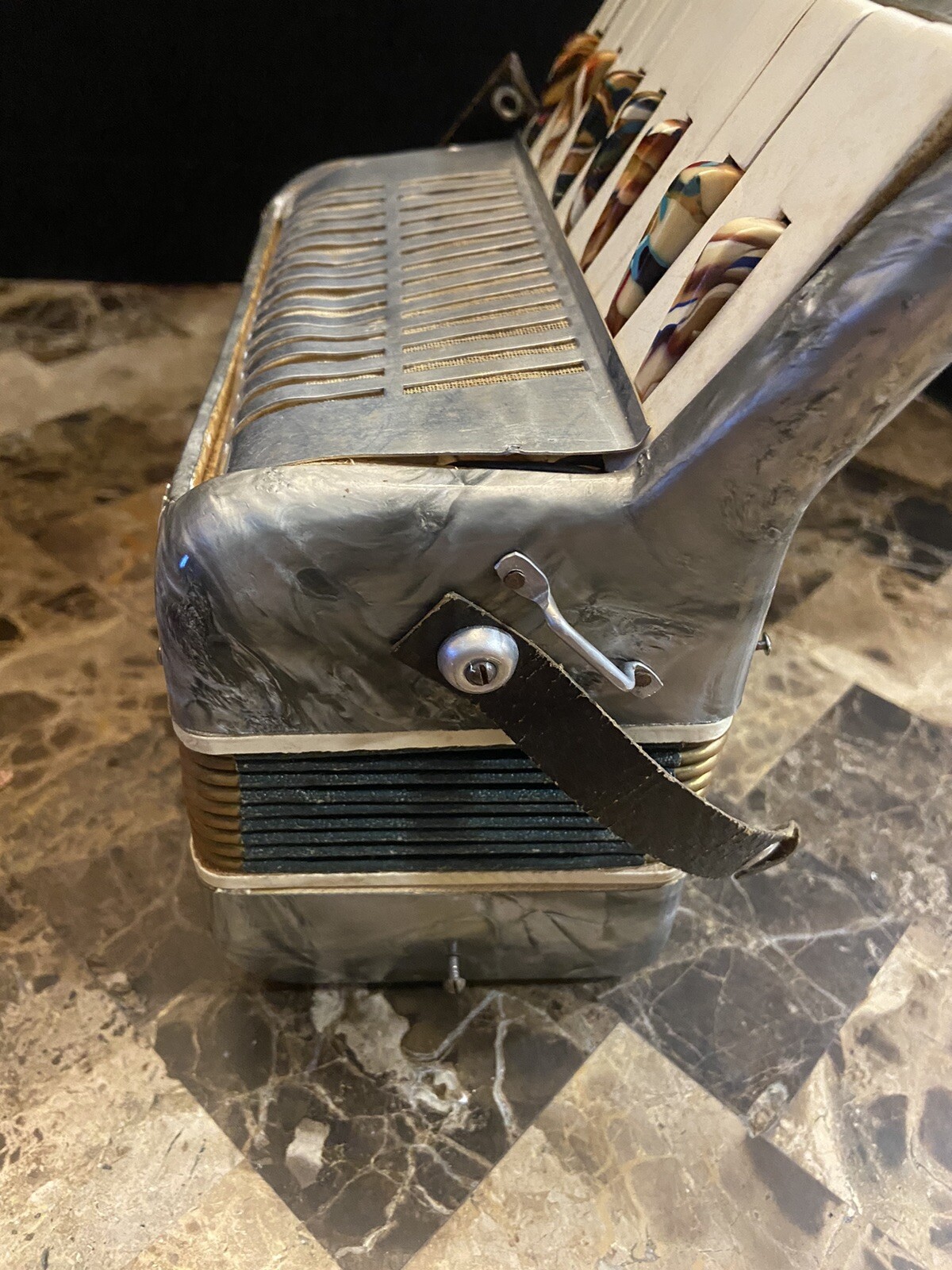 VINTAGE Barera Venezia Italy Castelfidardo Baby Accordion & case Parts or Repair eBay