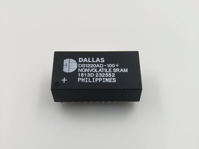 Dallas DS1220AD-100 DS1220AD-100+ IC NVSRAM 16K PARALLEL 24EDIP x 1PC NEW