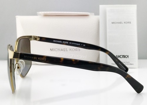 Michael Kors Polarized Womens Sunglasses MK1018 1145T5 3P AUGUST Brown Gradient - Picture 4 of 6