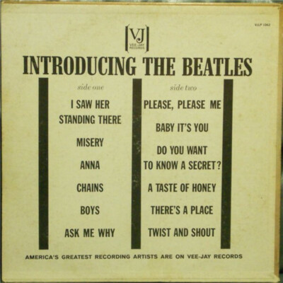 The Beatles - Introducing The Beatles - Vee Jay Records, Vee