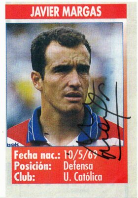 Javier Margas (Chile) signed picture eBay