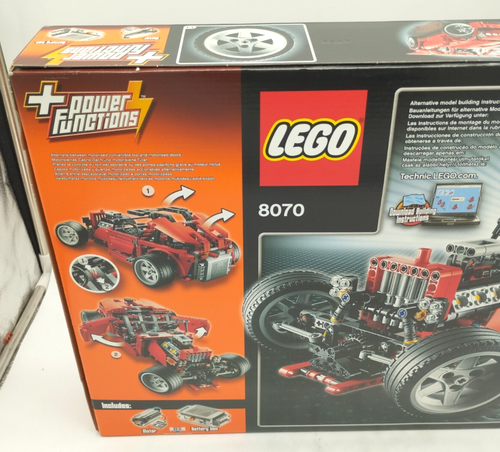 LEGO 8070 Super Car NEW MISB Technic Technik BUONO IMBALLO ORIGINALE CAMION auto da corsa - Foto 14 di 18