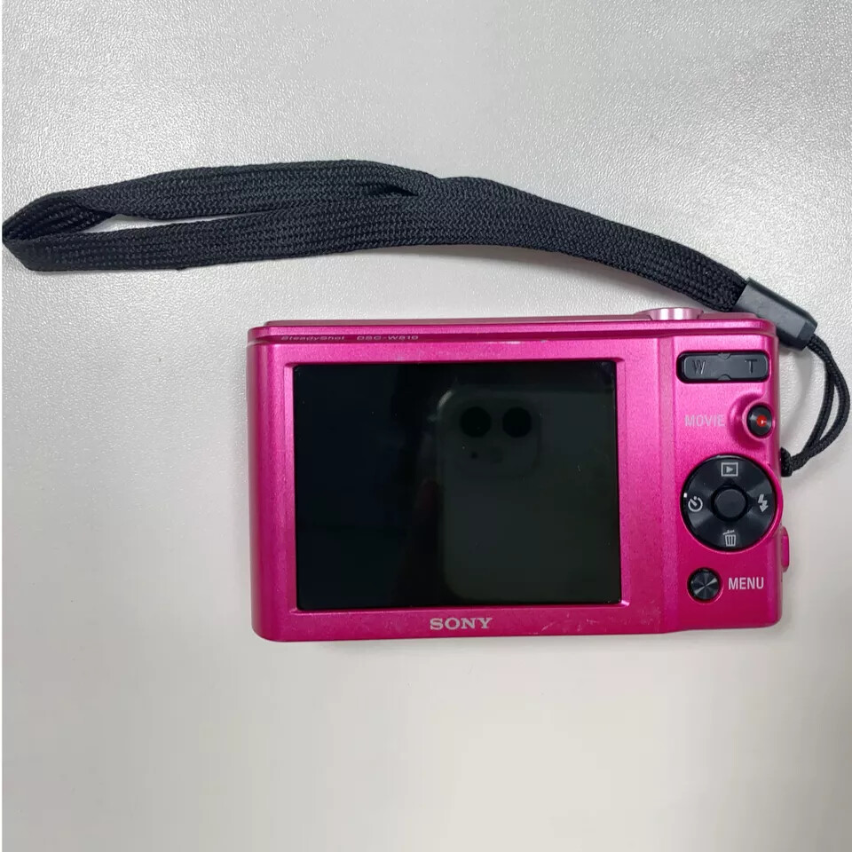 Sony CyberShot DSC W810 20.1 MP Digital Camera W/Battery & Charger