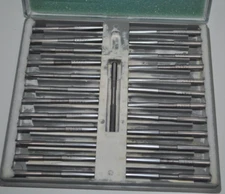 Deltronic TP25 Inspection Plug Gage Set .0001" Step  .1907"  Range .1895"-.1919"