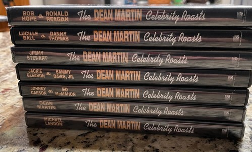 The Dean Martin Celebrity Roasts DVD Lot (7) DVDs... (4) Brand New & (3) Open - Imagen 2 de 4