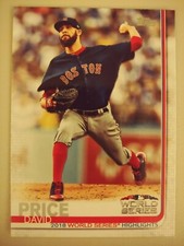 David Price 2019 Topps #314 Boston Red Sox World Series Highlights Dodgers
