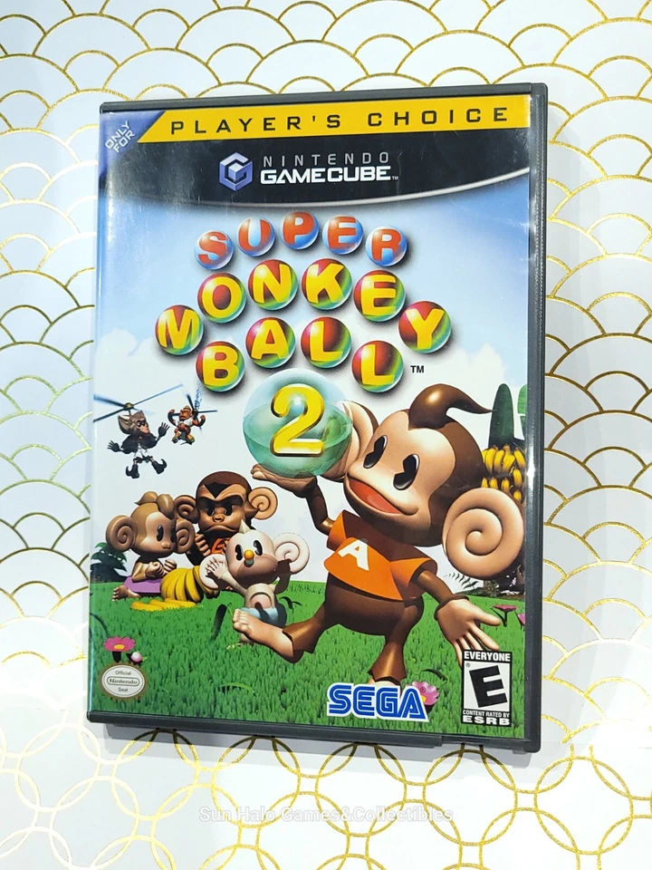 Super Monkey Ball 2 (Nintendo GameCube, 2002) CIB Complete w/ Reg Card - TESTED  - Image 2 of 4