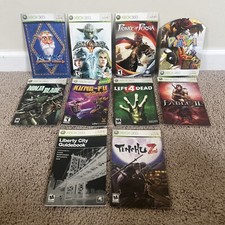 Lot of 10 Xbox 360 Instruction Manuals