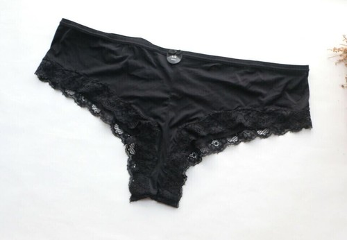 2 Pack Women Sexy Briefs Smooth&Mesh underwear boyshorts Panties knickers XXL - 第 3/11 張圖片
