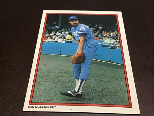 DAN QUISENBERRY Oddball Insert & Regular issue Baseball ROYALS YOU CHOOSE - Picture 84 of 133